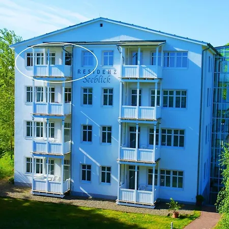 Residenz Seeblick 25 Mit Balkon Und Meerblick 公寓 Sellin (Rugen)